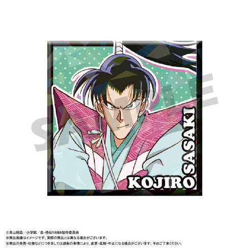 『真・侍伝YAIBA』スクエアホロ缶バッジ【BOX】